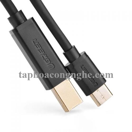 Ugreen 30183 5M màu đen Dây USB Type-C sang USB 2.0 đầu mạ vàng US152 30030183